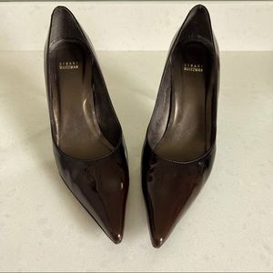 Stuart Weitzman Fever Brown Ombré Pump Size 12